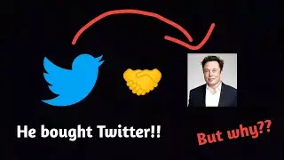 Why did Elon Musk bought Twitter? | Tech with Pratyush