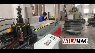PLC control steel wire straightening and cutting machine