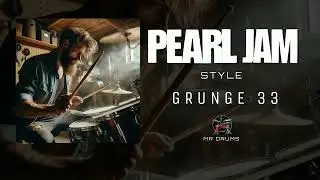 Grunge Drum Track | Pearl Jam Style | 84 BPM