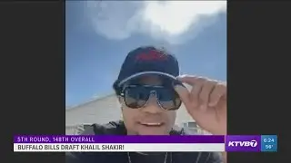 Boise State's Khalil Shakir drafted by the Buffalo Bills