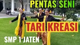 TRADISONAL GAMBYONG SRAWUNG DANCE FOR FIRST MIDDLE STUDENTS