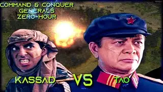 Stealth Challenge Hard #6 Prince Kassad vs General Tao C&C Generals Zerohour