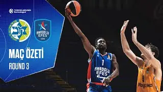 EuroLeague 3. Hafta: Maccabi Playtika Tel Aviv 93 - 91 Anadolu Efes
