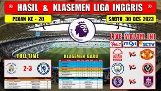 Hasil Liga Inggris Tadi Malam ~ LUTON vs CHELSEA ~ EPL 2023 Pekan Ke 20