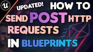 HOW TO - Send POST HTTP Requests in Unreal Engine 5 BLUEPRINTS (Face swap API!)