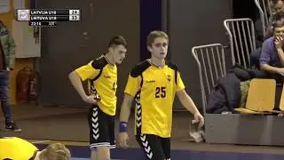 Rankinis. Latvija vs Lietuva (U18). 2020|01|04 - Ryga