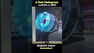Birthday and Naming Ceremony New Idea is 3D Hologram Display in Ahmedabad (Gujarat) M: 9879441144
