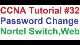 CCNA 32_Password Change on Nortel Switch by GUI Web Management_Java Problem in Browser Fix