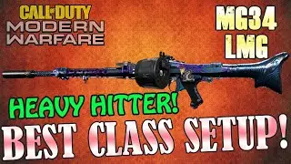 ⭐️ MG34 LMG  (Light Machine Gun) - Best Class Setup - Best Attachments -COD Modern Warfare & Warzone