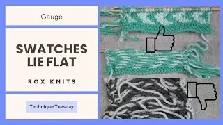 Fake In-the-round swatches for stranded color work // Technique Tuesday