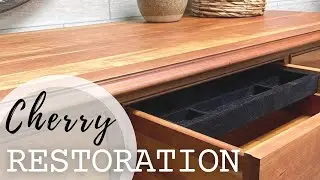 How This Solid Cherry Dresser Went From Drab To FAB!