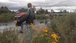 на речке