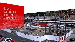 FFS - SBB - CFF Nuova passerella stazione Bellinzona