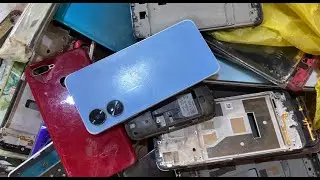 How i restore oppo A17 destroyed | restoring oppo A17 cracek | oppo a17 powe on/off not working.