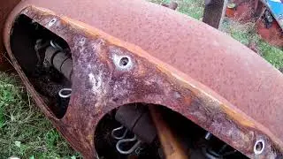 Не большой ремонт седушки на К744р4. И ремонт жатки Акроса 585!!!