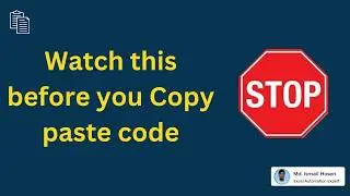 Stop Copy Pasting If you want to write clean Code