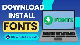 How to Download Free FONT PACK with Mockup step by step #fonts