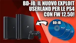 New USERLAND EXPLOIT for PS4 12.50 BD-JB! What is it?