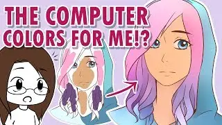 THE COMPUTER COLORS FOR ME?! How to use Colorize in Clip Studio Paint!