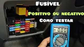Como testar alimentação dos fusíveis do seu carro.