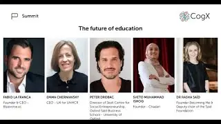 The future of education with UK for UNHCR and Oxford Saïd Business School