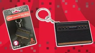 Atari 2600 Official Console Key Ring