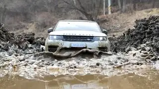 1/10 Scale | LAND ROVER | RANGE ROVER SPORT Off-road Driving | MST-CFX chassis | 4X4 RC Car