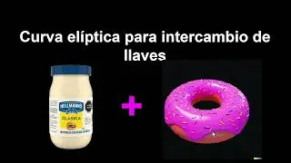 8. Intercambio de llaves Diffie-Hellman-Merkle usando Curva Elíptica