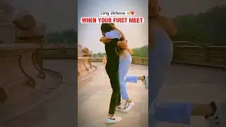 First Meet 🥰😁 #indilalovestory #ldrlove #ldrcouple #shorts #firstmeetever