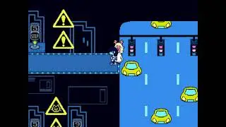 Deltarune Chapter 2 - "theoretically" using Snowgrave to kill a bunch of enemies.