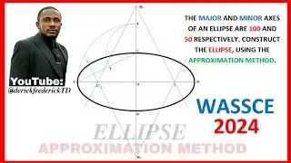 ELLIPSE - Approximation Method. WASSCE 2024 🇳🇬. @derickfrederickTD