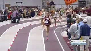2022 ACC Indoor Women's 800m Final, Lindsey Butler Virginia Tech