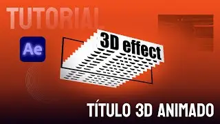 👉 Título 3D en After Effects Tutorial (Sin Plugins)