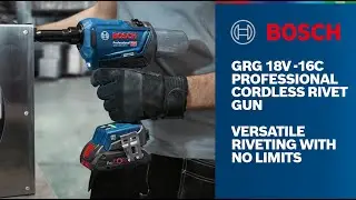 Bosch GRG 18V-16C Professional Cordless Rivet Gun