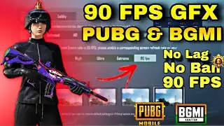 90 FPS GFX TOOL FOR PUBG || SMOOTH + HDR + 90 FPS || PUBG MOBILE