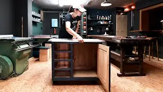 Kommode Upcycling mit Blattsilber | Industrial Style