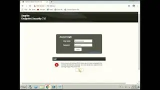 How to Reset Seqrite Admin Console Password? | How to unlock Seqrite Admin Console User Password ?
