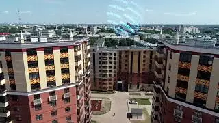 Съёмки жилого комплекса "Династия"