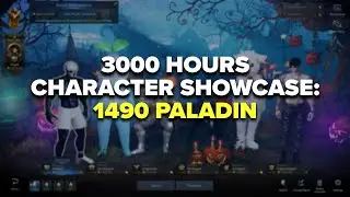 Lost Ark: 3000 Hours Character Showcase: 1490 Paladin