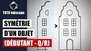 Inkscape Tutorial: Symmetry of an Object (Beginner - Q/A)