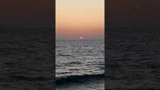 Dying sun View | silent sun set | Silent Sea | #shorts #ashnabtv #whatsappstatus #status
