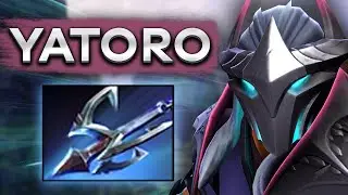 Яторо на боевом Антимаге через Гарпун! - Yatoro Antimage 7.35 DOTA 2