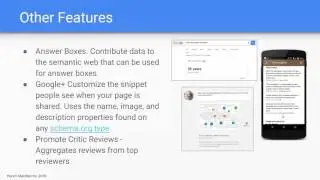 Knowledge Graph and Actions Overview
