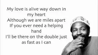 Marvin Gaye - Ain't No Mountain High Enough - Lyrics