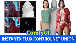 ComfyUI - The Multi Mode Control Power of FLUX Controlnet Union