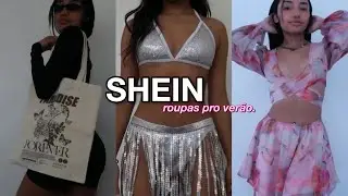 recebidos: SHEIN | try-on-haul |12 + items (calça, pijama,bikini,bolsa)