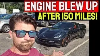This Corvette Engine Blew up after just 150 miles of ownership! Why the Corvette 6.2L Is unreliable