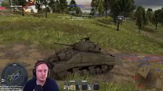 Destroying an entire lobby with the M4 Sherman - War Thunder