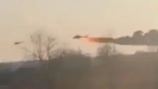 Russian Mi-24 Hind Attack Chopper Shot Down Over Ukraine