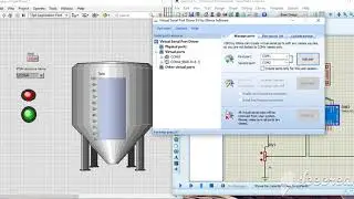 simulacion Labview-proteus